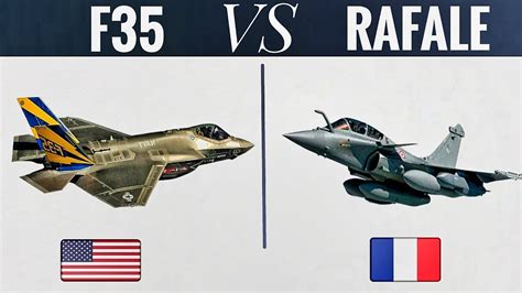 American F 35 Vs French Dassault Rafale Youtube