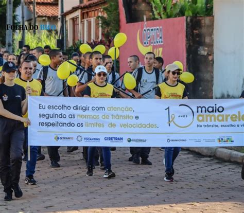 AUGUSTINÓPOLIS CIRETRAN abre campanha Maio Amarelo 2023 Folha do Bico