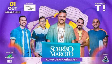 Agenda de Sorriso Maroto em março de 2023 Ache Festas