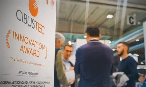 Cibus Tec Innovation Award Antares Vision Group Recognized For