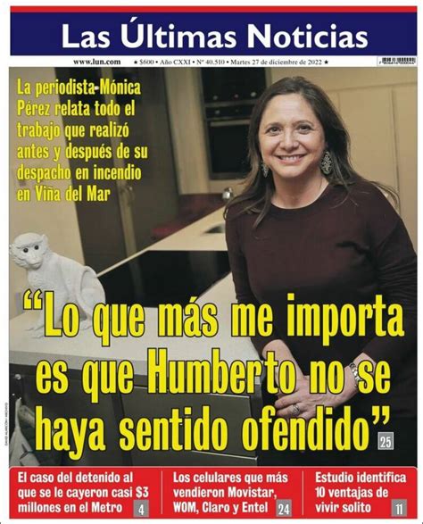 Periódico Las Últimas Noticias Chile Periódicos De Chile Edición De Martes 27 De Diciembre