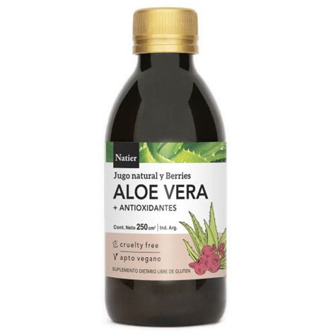 Natier Jugo De Aloe Vera Y Berries F Rmula Antioxidante Bebible