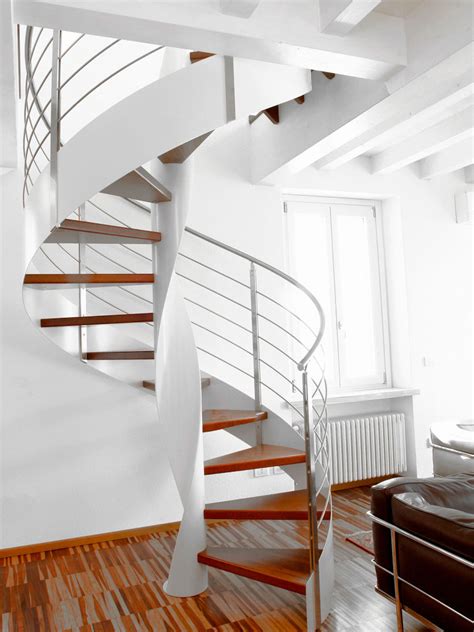 Wooden Spiral Staircase And Other Material Variants