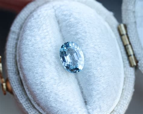 112ct Oval Light Blue Sapphire Oore Jewelry