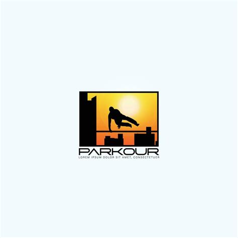 parkour logo VECTOR 27971975 Vector Art at Vecteezy