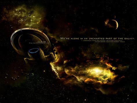 Delta Quadrant - Voyager by glimmeringlight on DeviantArt