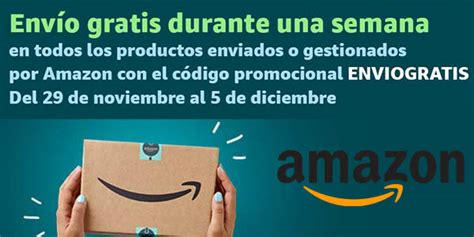 Env O Gratis En Amazon Con Cup N Promocional Ofertitas