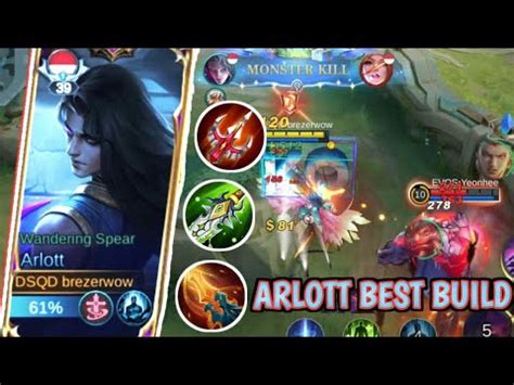 ARLOTT EXP LANE ARLOTT BEST BUILD 2023 ARLOTT GAMEPLAY YouTube