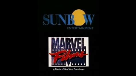 Sunbow Entertainment Marvel Films Logo Combo 1995 1998 For Benjamin