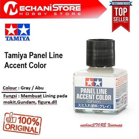 Jual Tamiya Panel Line Accent Color Gray Grey Abu Abu Abu Lining Gundam