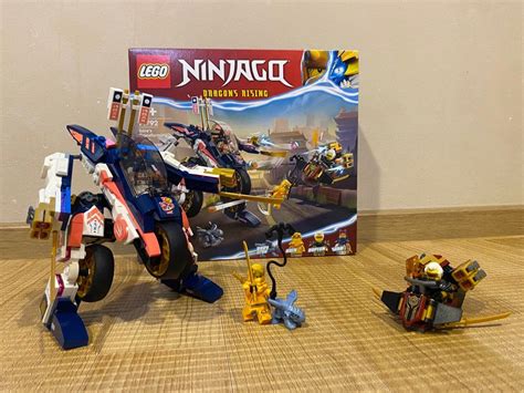 Lego Ninjago Dragons Rising 71792 Soras Transforming Mech Bike Racer