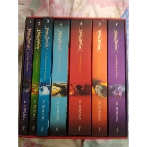 Box Sagas De Livros Harry Potter Edi O Premium Escorrega O Pre O