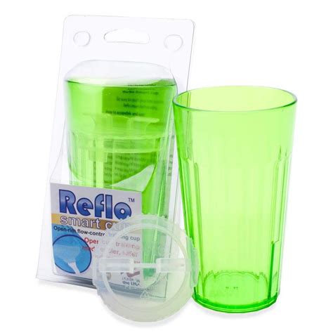 Reflo Smart Cup With Open Rim Flow Control Training Cup For Kids 6