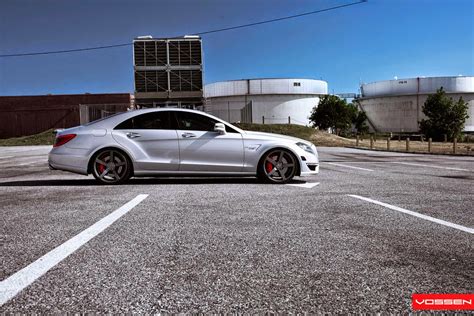 Mercedes W218 CLS63 AMG On Vossen VVS CV3 BENZTUNING