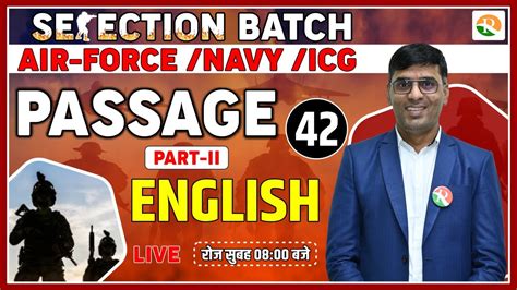 Passage For Airforce Complete English For Airforce Navy Icg