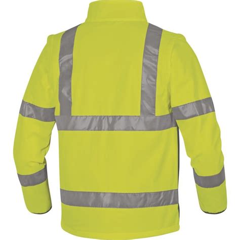 Veste Softshell Haute Visibilit Jaune Delta Plus