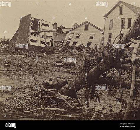 The Great Johnstown Flood May 31 1889 A Rough Scene Down At The