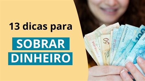 Dicas Para Sobrar Dinheiro Youtube