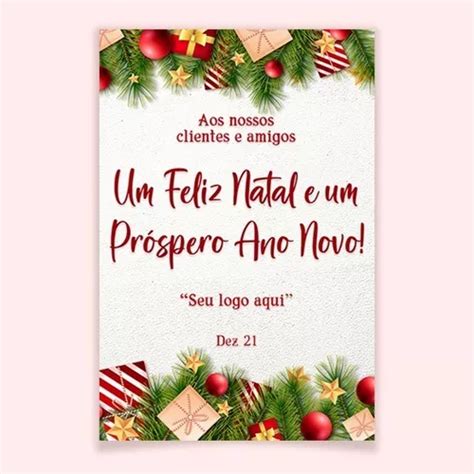 Cart O Digital Boas Festas Natal Ano Novo E Confraterniza O Mercadolivre