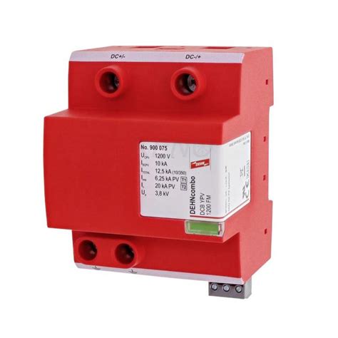 Dehncombo Ypv Dc Surge Arrester For Pv Systems Up To V P Type I Ii