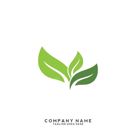 Eco Icon Green Leaf Vector Illustration Isolated Environment White