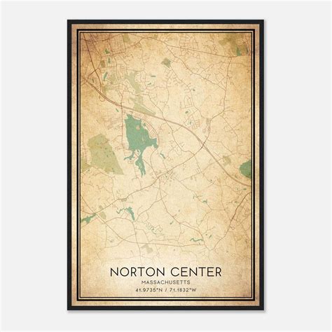 map of norton ma 2