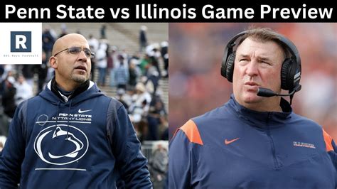 Penn State Vs Illinois Game Preview College Football Game Predictions