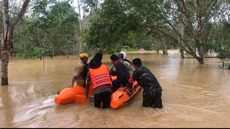 Banjir Rendam Beberapa Wilayah Kabupaten Balangan Barito Post