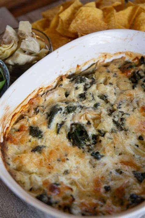 Easy Baked Spinach Artichoke Dip Recipe Pura Vida Moms