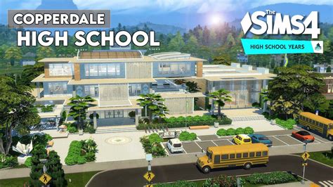 Copperdale High School High School Years The Sims 4 No Cc Stop Motion Sims 4 Video