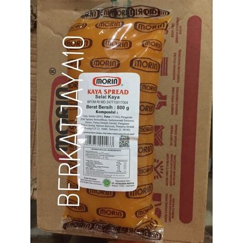 Morin Kaya Paste Kemasan Gr Selai Srikaya Lazada Indonesia