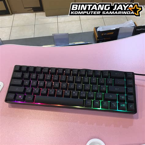 Jual Keyboard Gaming Mini Membran Rexus K M Battlefire Rgb Shopee