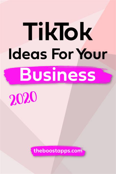 7 TikTok Ideas for Your Business - BoostApps