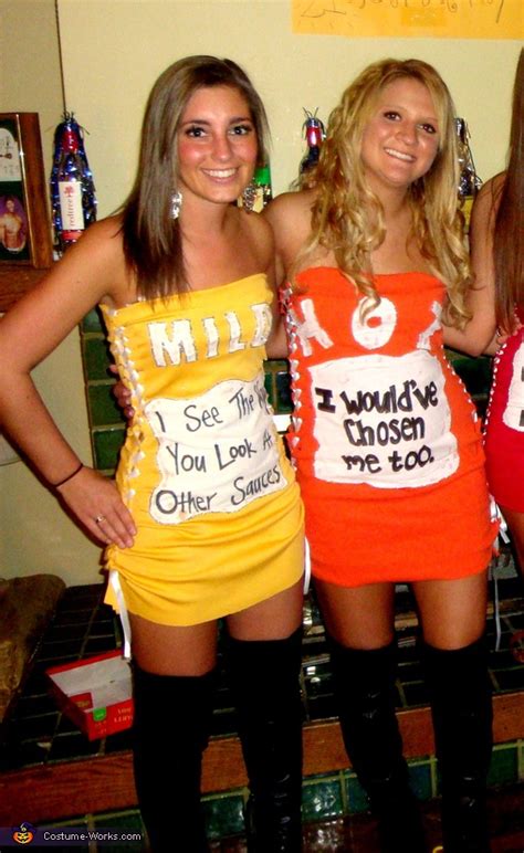 Taco Bell Sauce Packets Homemade Halloween Costume For Groups Photo 35