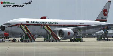 Fs2004fsx Biman Bangladesh Boeing 777 231lr Welcome To Perfect Flight