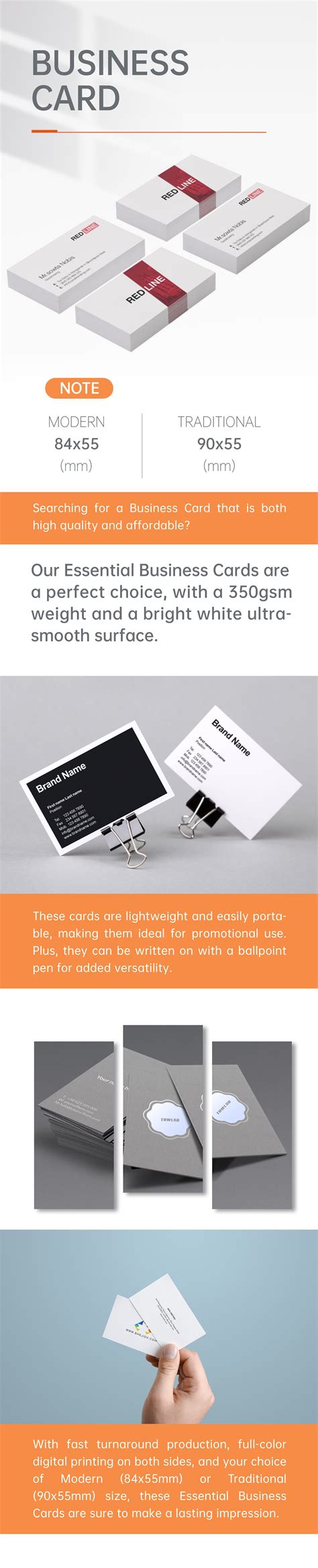 Professional Business Cards 350gsm Coloursigns