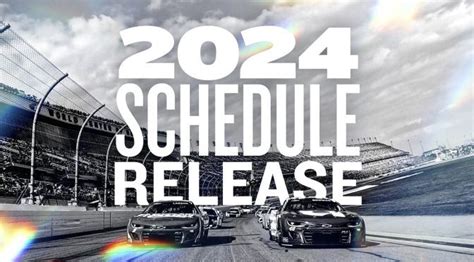 NASCAR reveals 2024 Cup schedule | NASCAR.com