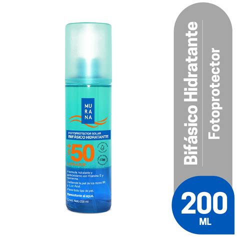 Fotoprotector Solar Bifásico Hidratante Spf 50 200Ml