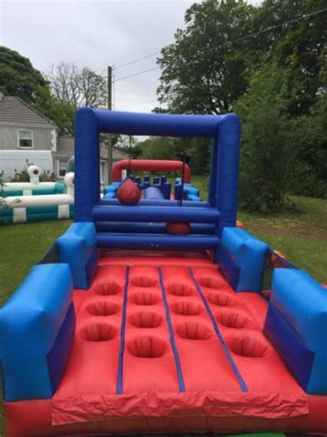 Total Wipe Out Inflatable Obstacle Course Up To Ft Dublin Bounce