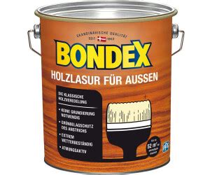 Bondex Holzlasur für Außen Mahagoni ab 37 95 Preisvergleich bei