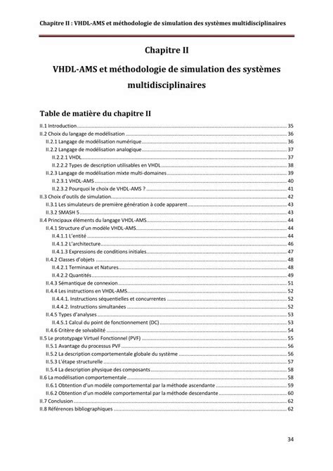 Pdf Chapitre Ii Vhdl Ams Et M Thodologie De Simulation Pdf Ii