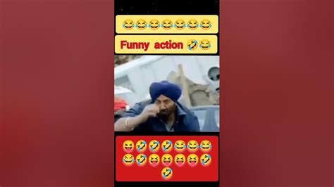 Sunny Deol Funny Action 😂🤣 Shorts Youtube