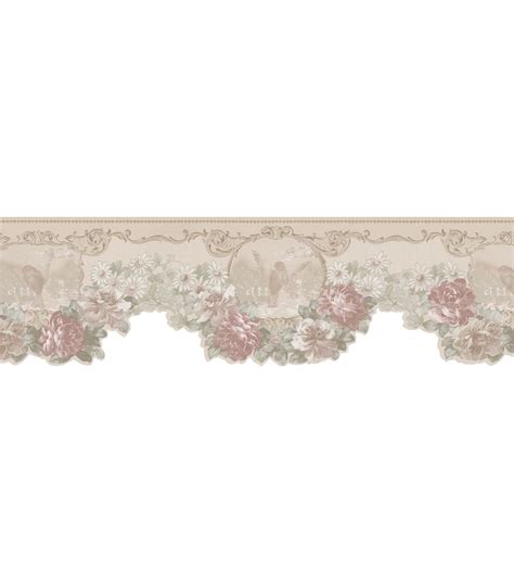 🔥 Free Download Bird Cameo Floral Swag Die Cut Wallpaper Border Greenbird Cameo 1200x1360 For