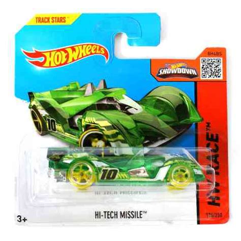Hot Wheels Hi Tech Missile kisautó 1 64 zöld Mattel vásárlás a Játékshopban