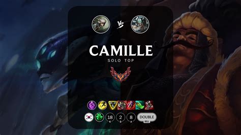 Camille Top Vs Tryndamere KR Grandmaster Patch 14 8 YouTube