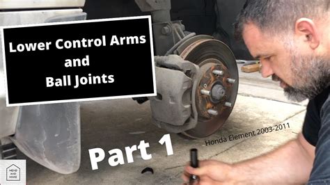 Replacing A Ball Joint On A 2001 Honda How To Replace Ball J