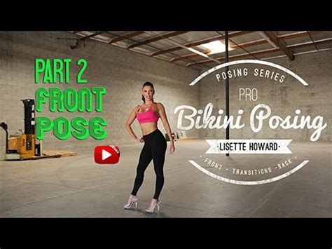 PRO Bikini Posing Part 2 FRONT POSE YouTube