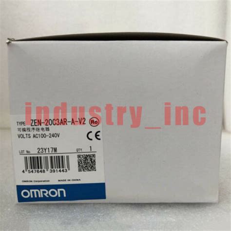 New In Box Omron Zen C Ar A V Relay One Year Warranty Ii Ebay