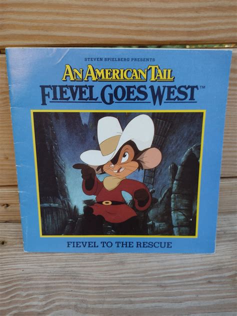 An American Tail Fievel Goes West Fievel To The Rescue 1991 Paperback