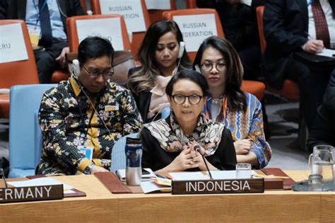 Menlu Retno Cerita Pemberdayaan Perempuan Indonesia Di Markas Pbb